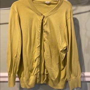 Jcrew button cardigan